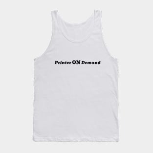 Printer On Demand Tank Top